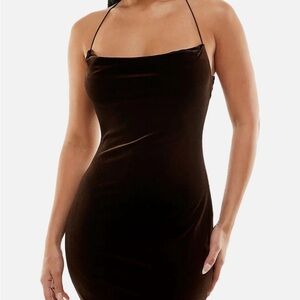 B Darlin Juniors Womens Velvet Mini Bodycon Dress M